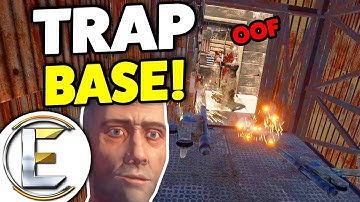 TRAP BASE! - Rust Life Survival (Got Myself Fully Geared I Love Shotgun Traps)