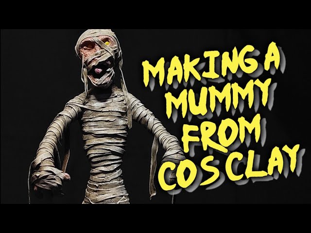 i made a mummy from cos clay 