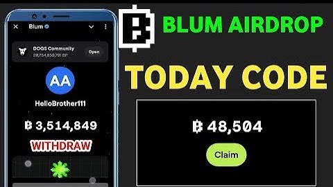 Blum Today Verification Code 😎? |  Blum 12 September Verification Code | Blum Airdrop Ratio Update