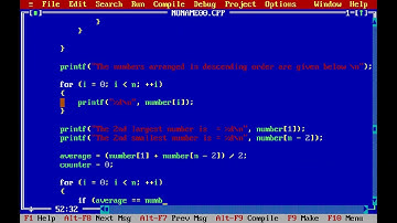 C Program to find second largest & smallest elements in an array||Array C programs||easy to learn