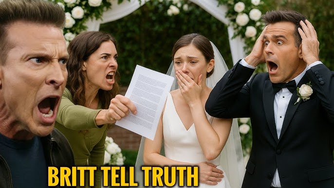 Britt suddenly appears at Drew and Willow's wedding, revealing a terrible secret GH Spoilers - YouTube