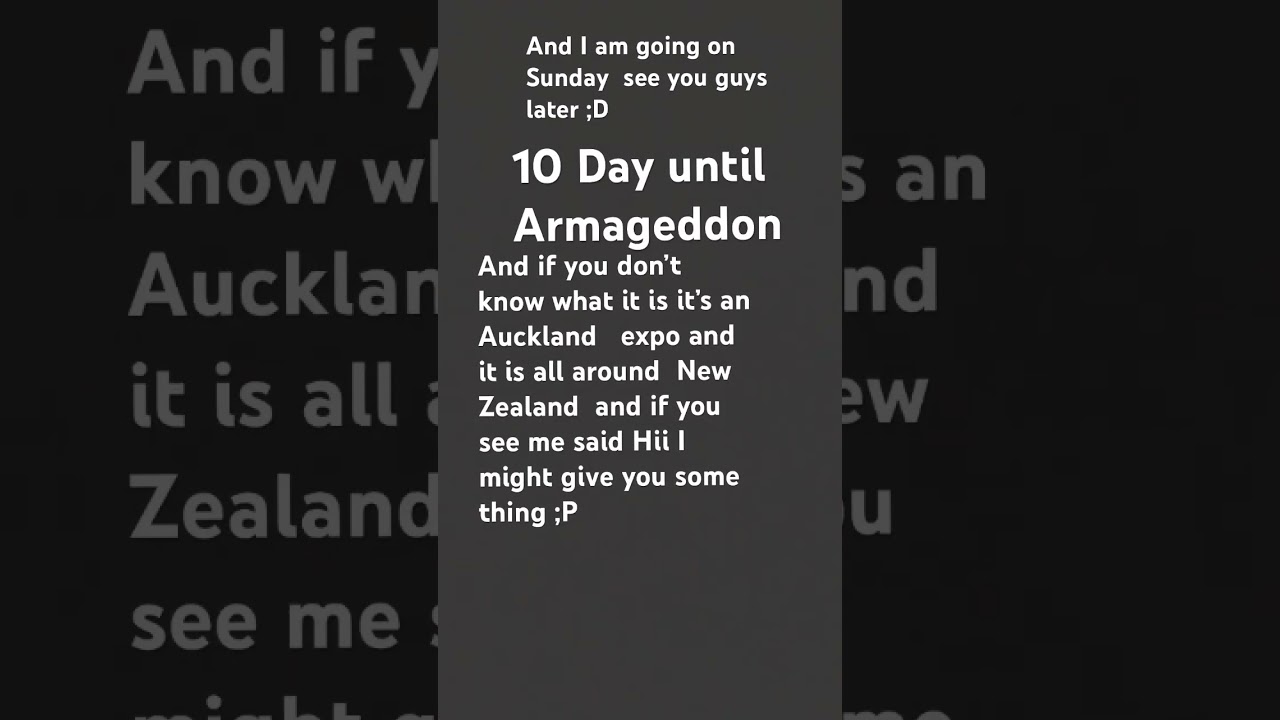 See y’all later on Sunday at Ocon showgrounds 