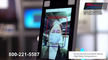 Facial Recognition with A Mask + Temperature Detection