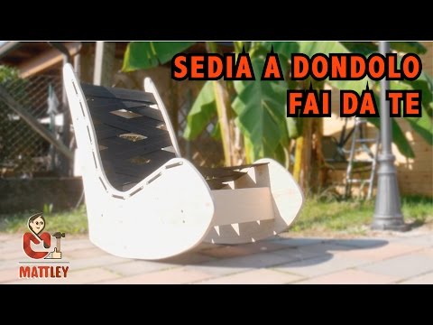 Video: Sedia A Dondolo Fai-da-te Da Un Tubo Profilato (16 Foto): Disegni. Come Realizzare Da Una Pipa Professionale - Avanzamento Lavori