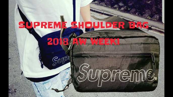 Supreme FW18 Shoulder Bag Review and Sizing!! 