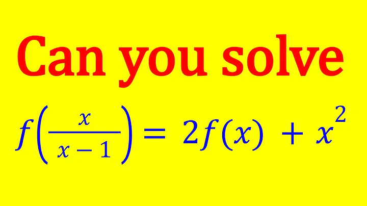 A Functional Equation from Samara Math Olympiads