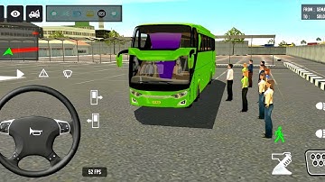 Euro Bus Driving Game PublicTransportation 2024 Indonesia BusSimulator Android Gameplay #26