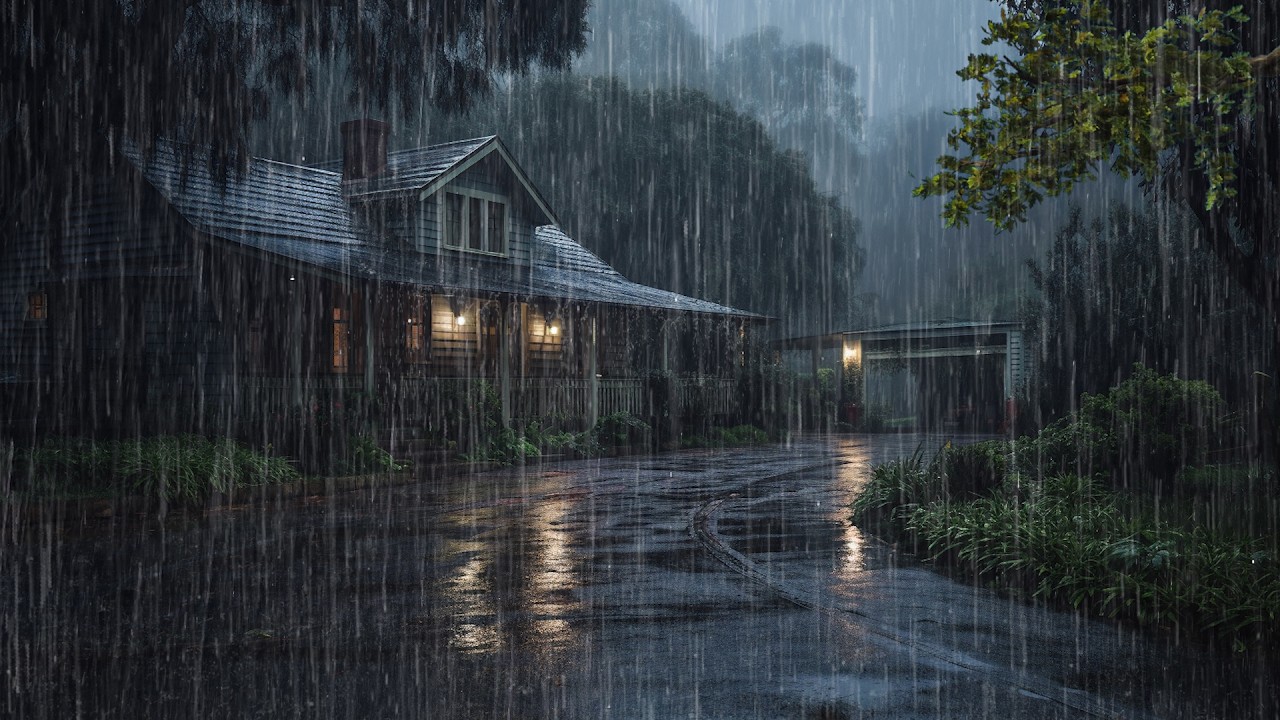 Sonido de Lluvia Relajante para Dormir en 3 Minutos - Lluvia y Truenos ...
