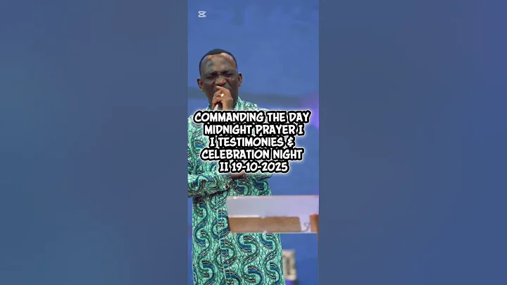 COMMANDING THE DAY MIDNIGHT || TESTIMONIES & CELEBRATION NIGHT || 19-10-2025