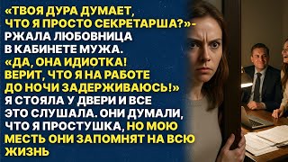 видео: Она думала, что я просто секретарша | Месть изменила всё картинка: Она думала, что я просто секретарша | Месть изменила всё