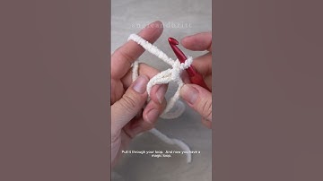 Easy Crochet Magic Loop #shorts