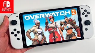Overwatch 2 OLED Nintendo Switch Gameplay