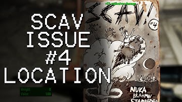 Fallout 4 Nuka World - Scav Issue #4 Location - +5% Explosives Damage