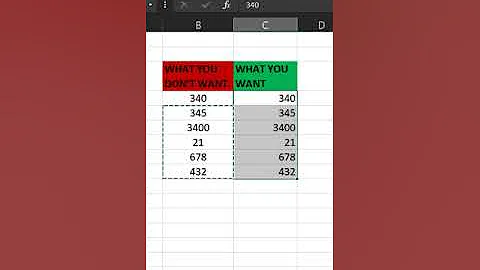 Easy Way to KEEP Leading Zeros 0 in Excel #shorts
