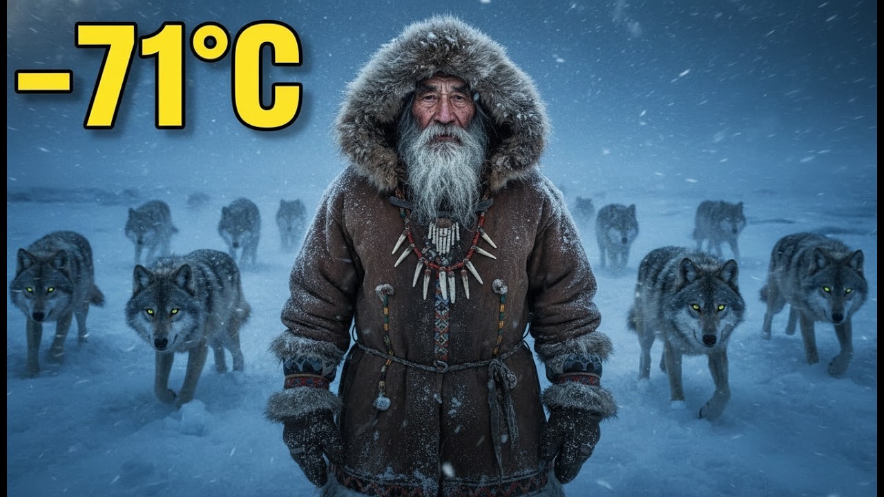 Surviving –71°C Yakutia | How Did This 90 Year Old Man Survive 100 Wolves at 71°C ?