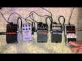 Heavy metal distortion pedal shootout  mxr boss digitch line 6