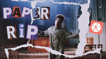 Paper Rip Transition | Kinemaster Editing Tutorial
