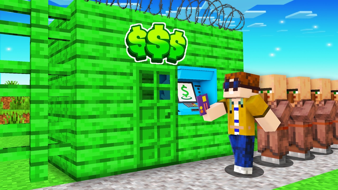 WIR BETRETEN das REICHSTE VILLAGER DORF in Minecraft!