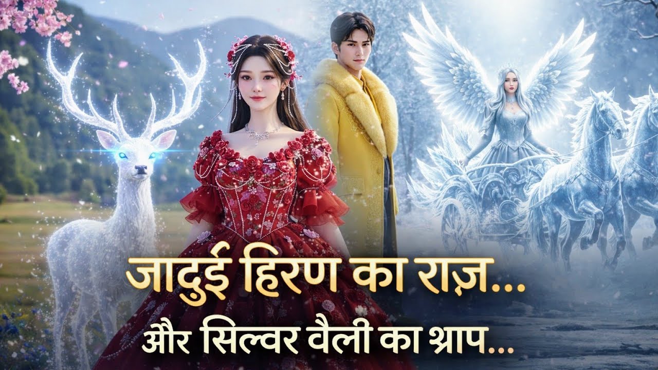 जादुई हिरण का राज़ और सिल्वर वैली का श्राप | Magical Deer Mystery | Fantasy Love Story