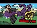 SPEEDRUNNER VS 600 DNI MINECRAFT HARDCORE!