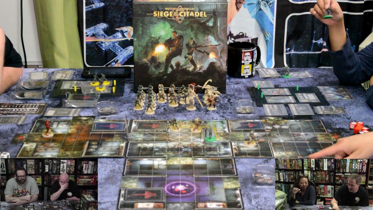Mutant Chronicles PRESALE The Siege of the Citadel 2nd edition board game modip 