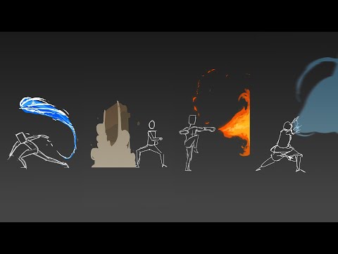 Avatar Element Animation