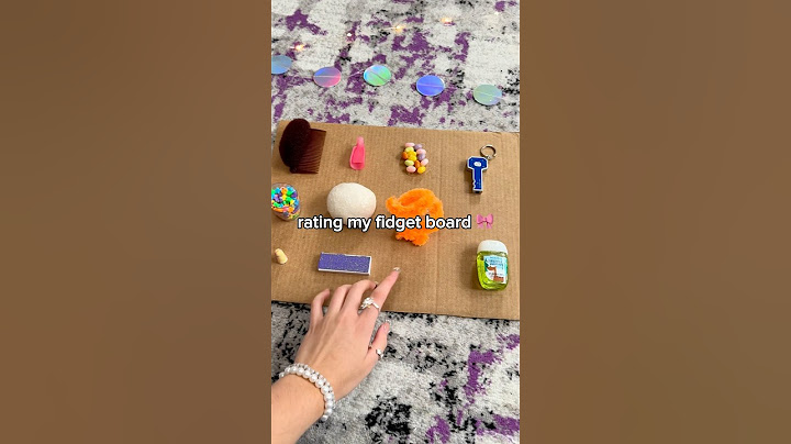 DIY FIDGET BOARD ASMR! 😱🎀✨ *super satisfying sensory ASMR craft rating*