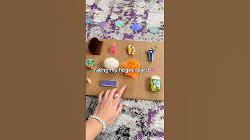 DIY FIDGET BOARD ASMR! 😱🎀✨ *super satisfying sensory ASMR craft rating*
