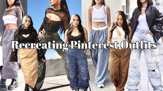 Recreating Pinterest Outfits | On a size 8-10 Body