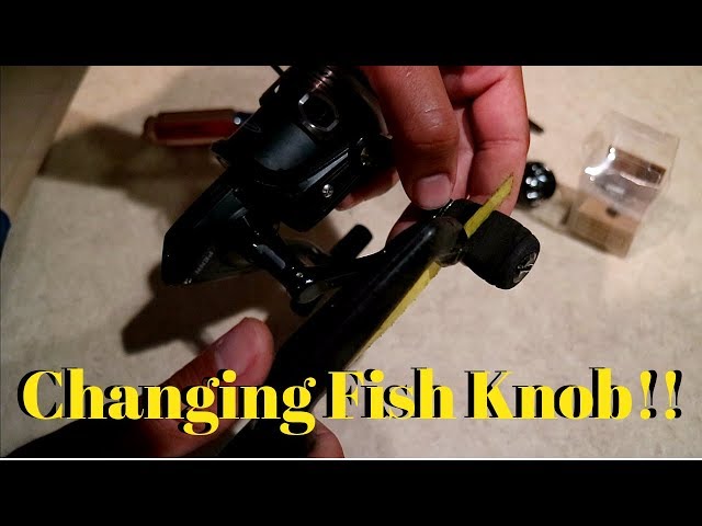 How to change fishing knob ( Penn Conflict) 