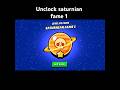 Unclock saturnian fame 1 #brawlstars #saturn #supercell