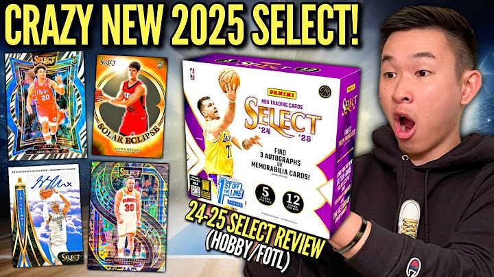 THE CRAZY NEW SELECT 🏀 HAS ARRIVED! 😱🔥 2024-25 Panini Select NBA Basketball FOTL Hobby Box Review x2