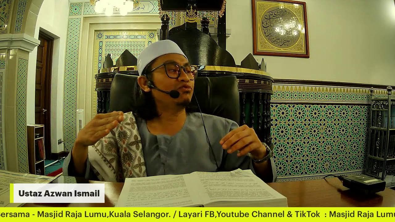 {{LIVE}} Kuliah Subuh- Masjid Raja Lumu Kuala Selangor