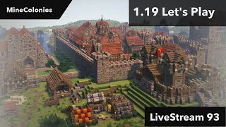 MineColonies Livestream 93 (Minecraft 1.19.2 Let's Play)