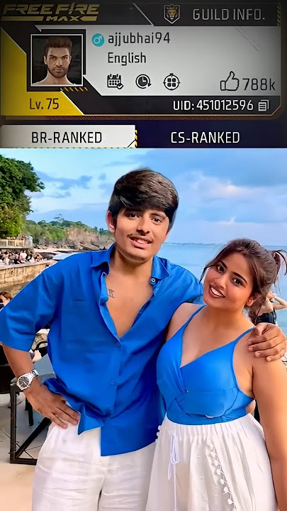 AJJUBHAI WITH GF 😍🤯#freefirelovers #ajjubhai@TotalGaming093 @GyanGaming @TondeGamer