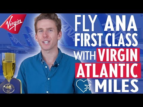 Fly All Nippon Airways (ANA) First Class to Japan with Virgin Atlantic Miles