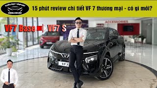 15 Phút REVIEW VinFast VF 7 thương mại bàn giao cho khách hàng - CÓ GÌ MỚI ? | Tuấn  Đạt VinFast