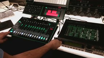 AIRA TR-8 with external sound modules