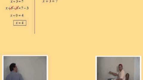 Addition and Multiplication Properties of Equality Part 1