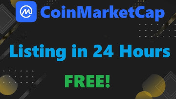 How to get listed on CoinMarketCap for FREE! | Tutorial