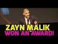 Zayn Malik thanks One Direction in acceptance speech. IN FULL