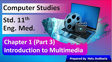 Computer Studies class 11 GSEB Chapter 1 English Medium (Part-3)