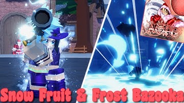 New Snow Fruit + Frost Bazooka Showcase! (Christmas Update) | A0PG