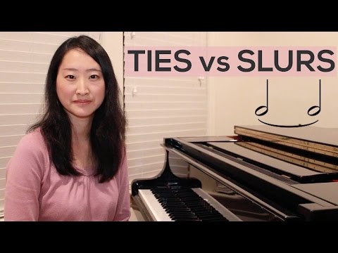 Tie vs Slur:  the difference between a tie and a slur?
