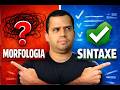 Mofologia x Sintaxe: Entenda de Vez!
