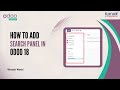 How to Add Search Panel in Odoo 18 | Step-by-Step Tutorial