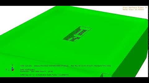 Free field earthquake motion analysis, Students residence Damascus Uni. (Courtesy: Dr. Zainab Assad)