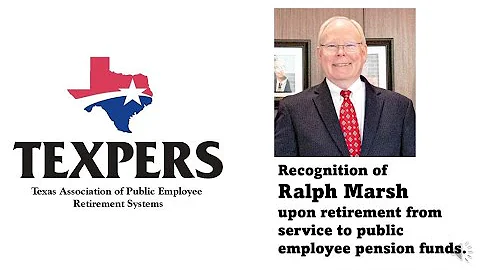 TEXPERS Recognizes Ralph Marsh for his service to ...