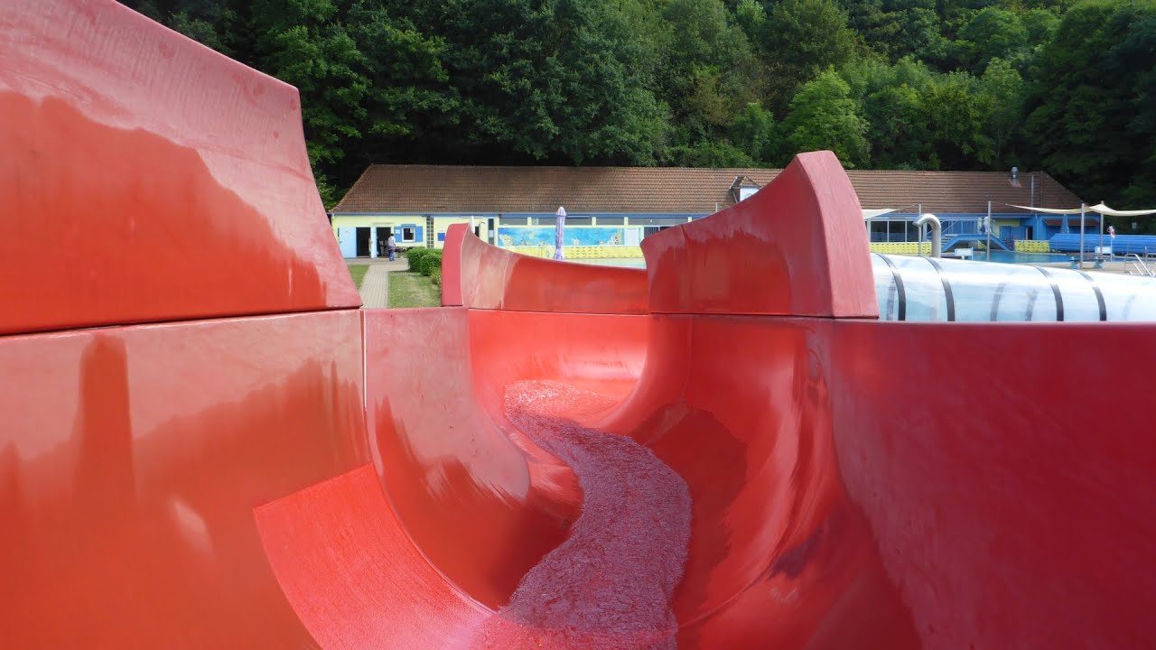 offene Riesenrutsche :: Freibad-Rutsche | Freibad Landsweiler-Reden Schiffweiler wasserpark dubai
