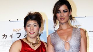 007新作でボンドガール来日。レスリング吉田沙保里もドレス姿で登場